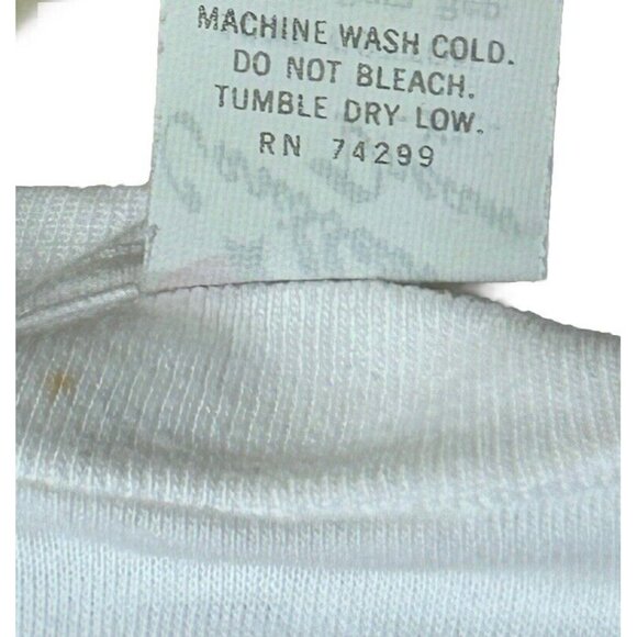 Vintage 90’s George Killians Shirt Irish Red Adult XL Tee STAINED Cotton - Picture 6 of 15